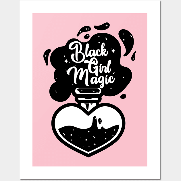 Black Girl Magic - Variant Wall Art by Anrego